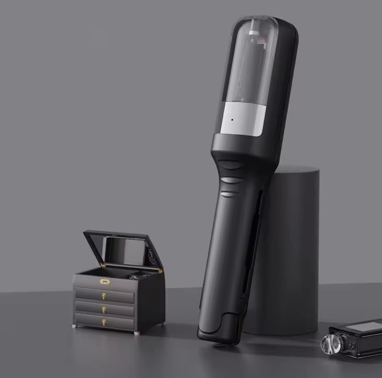 Rechargeable 2-in-1 Hair straightener and trimmer